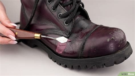 how to fix cracked fake leather shoes|repair patent leather shoes peeled.